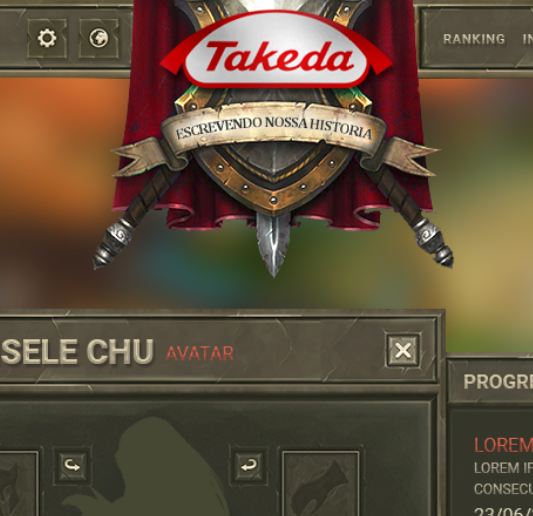 Takeda Game UI/UX